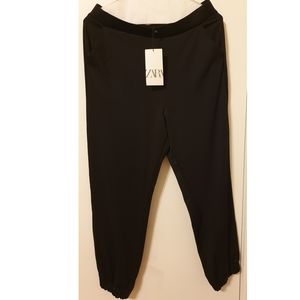 NWT ZARA black pants, XL